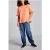 Rich & Royal Organic Felpa Sweat T-shirt Papaya