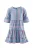 happy girls Jurk  blauw / blauw denim / lichtlila / lichtroze