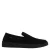 Manfield – Heren – Zwarte suède loafers –