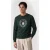 GANT Graphic C-neck Tartan Green