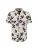 No- Excess Male Overhemden Shirt Short Sleeve Revers Collar Allover Printed