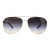 Michael Kors Aviator Womens Rose Gold Brown Gradient zonnebril