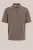 WE Fashion – Heren regular fit polo met print – Regular fit – Donkergrijs – Katoen –