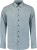 No Excess Overhemd Allover Printed Stretch  Blauw heren