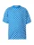 Carlo Colucci Shirt  blauw / lichtblauw / wit