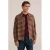 WE Fashion relaxed fit geruit overhemd – bruin