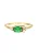 ELLI Ring  goud / groen