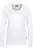HAKRO Regular Fit Dames T-shirt wit, Effen