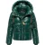 Marikoo dames gewatteerde winterjas Skyraa met capuchon & glanzend design