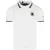 Plein Sport Poloshirt Met Dubbele Kraag En Tijgerprint Op De Achterkant, Wit