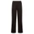 &Co Woman wide leg broek – donkerbruin