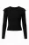 Alexa Dash Blouse  zwart