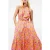 French Connection Louisa Alexis Dress Orange Multi
