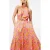 French Connection Louisa Alexis Dress Orange Multi