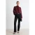 TRENDYOLMİLLA Dames Zwart Effen Flared Normale taille Jeans