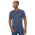 Crosshatch Heren Einstip T-Shirt (Marine Marl)