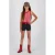 Vingino gestreepte mouwloze top rood