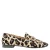 Babouche G-Dena-2 leren loafers met ponyhair en panterprint beige/zwart