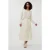 EsQualo Skirt Plisse Changeant Off White