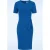 Topvintage exclusive ~ Victoria pencil jurk in koningsblauw