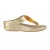 FitFlop Platino Rumba Ombre leren teenslippers voor dames (Beige)