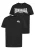 LONSDALE Shirt ‘Piddinghoe’  zwart / wit