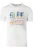 Marvelis Casual T-Shirt ronde hals wit, Bedrukt