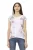 Bloemenprint T-shirt Casual Stijl