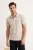 TRENDYOL MAN Heren Beige Effen Kort Regular fit Poloshirts