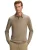Boss Orange LM polo bruin slim fit effen