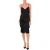Moschino Dress With Fringes Black