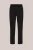 WE Fashion – Heren slim fit chino van premium bi-stretch – Tapered – Zwart – Katoen –