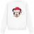 Disney Volwassen unisex mickey mouse kerstverlichting wikkel sweatshirt