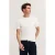 Bugatti Herren Gebreid T-shirt met korte mouwen en ronde hals van viscose-mix