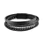 US Polo Assn Jewellery Brandon Zwarte Armband