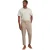 Ted Baker Heren Heren Gestreept T-Shirt (Midden Groen)