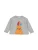Fred’s World by GREEN COTTON Sweatshirt  neonblauw / grijs gemêleerd / oranje / rood