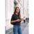 Vest met korte mouwen en knoopsluiting