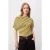 TRENDYOLMİLLA Dames Geel Gestreept Kort Regular fit Blouses