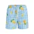 JACK & JONES JUNIOR zwemshort lichtblauw/geel/wit