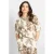 CS the Label gebloemde blouse bruin
