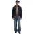 Jack And Jones Effen katoenen herenjack (Zwart)