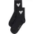 Mikuta The Dark Heart Socks Black