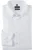 OLYMP Luxor Modern Fit Overhemd wit, Effen