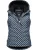 Ragwear Bodywarmer ‘Hesty’  lichtblauw / donkerblauw