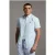 Lyle & Scott Ss Gingham Shirt Deck Blue/ White