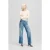 Karl Lagerfeld Relaxed Denim W/ Slit Washed Mid Blue