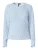 PIECES Shirt ‘PCFlora’  lichtblauw / wit