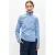 OBJECT geruite blouse – lichtblauw