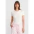 Geribde Korte Mouwen Knopblouse